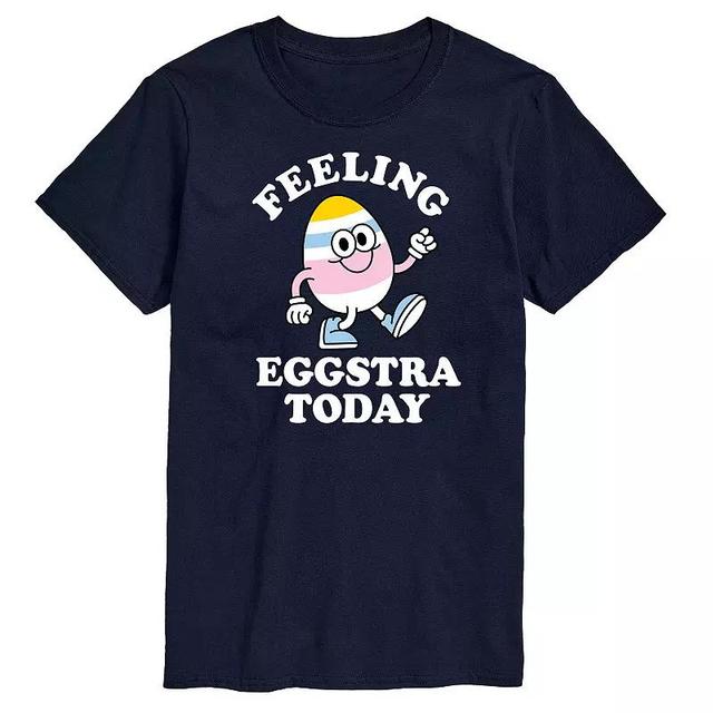 Mens Feeling Eggstra Graphic Tee Blue Product Image