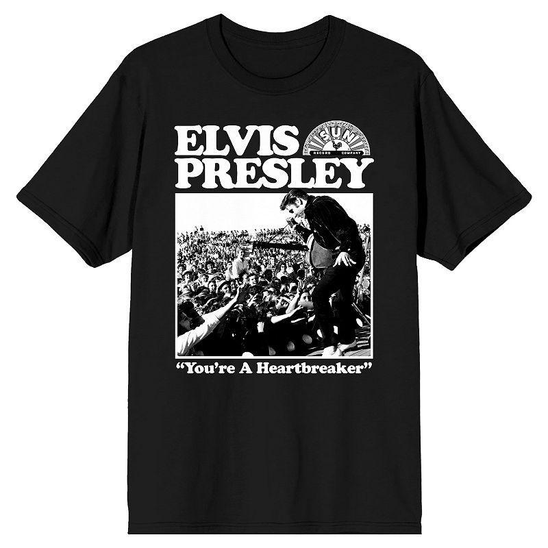 Mens Sun Records Elvis Presley Graphic Tee Product Image