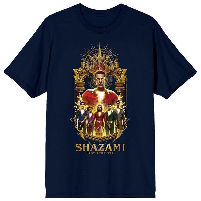 Mens DC Comics Shazam 2: Fury Of The Gods Graphic Tee Product Image