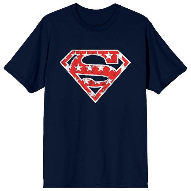 Mens Superman Red Logo Tee Product Image