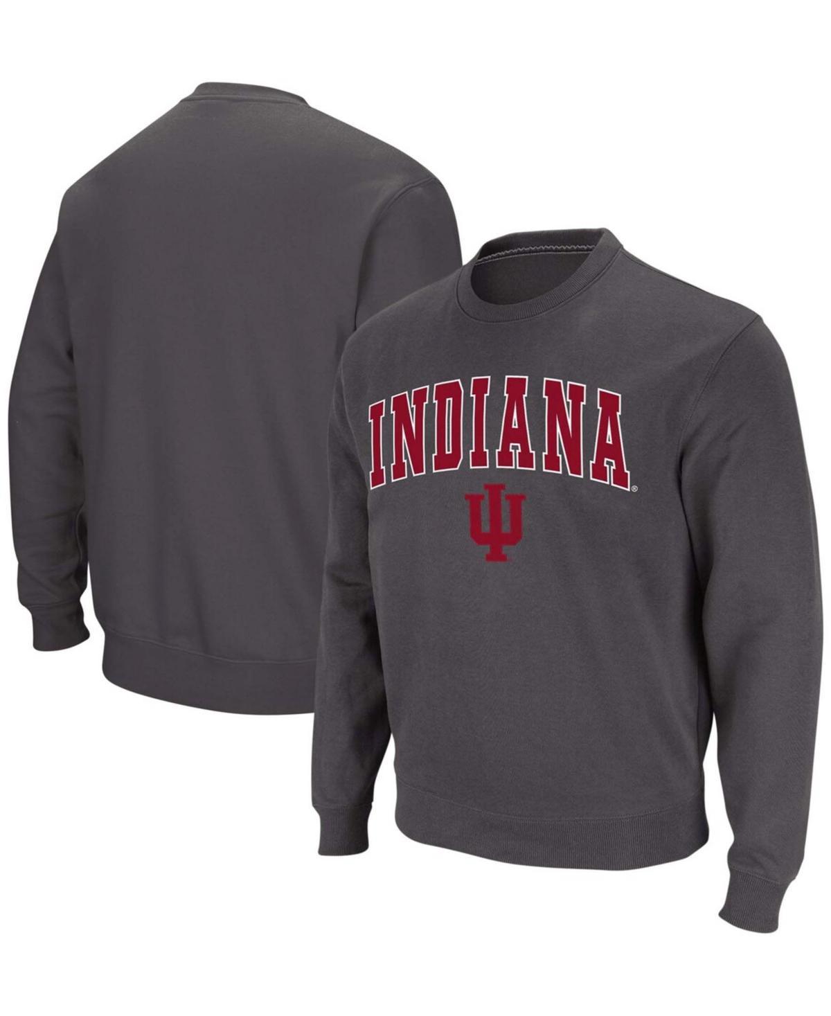 Colosseum Mens Indiana Hoosiers Arch Logo Crew Neck Sweatshirt Product Image