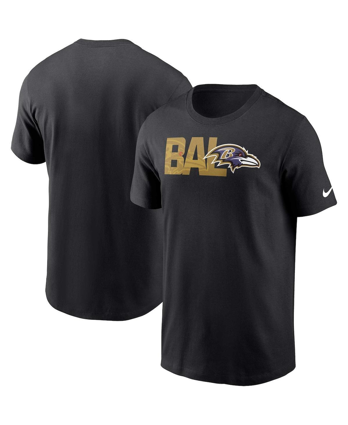 Mens Nike Black Baltimore Ravens Local Essential T-shirt Product Image