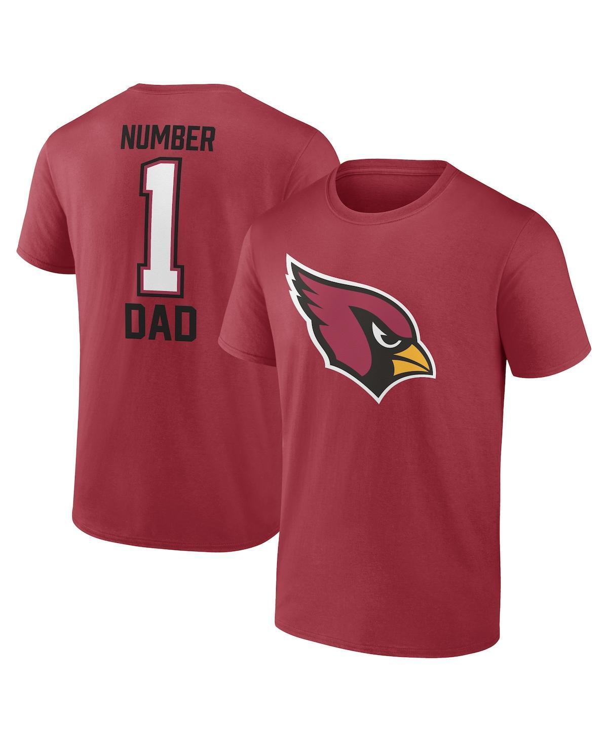 Mens Fanatics Branded Cardinal Arizona Cardinals Fathers Day T-Shirt Product Image