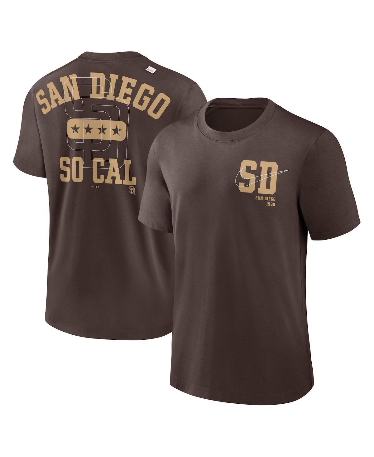 Mens Nike Brown San Diego Padres Statement Game Over T-shirt Product Image