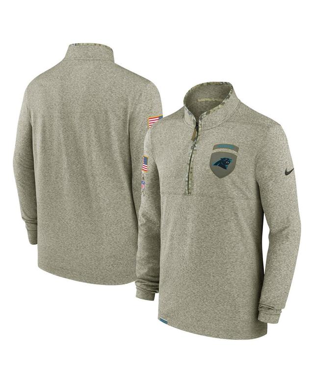 Nike Mens Olive Arizona Cardinals Salute to Service Quarter-Zip Top Product Image