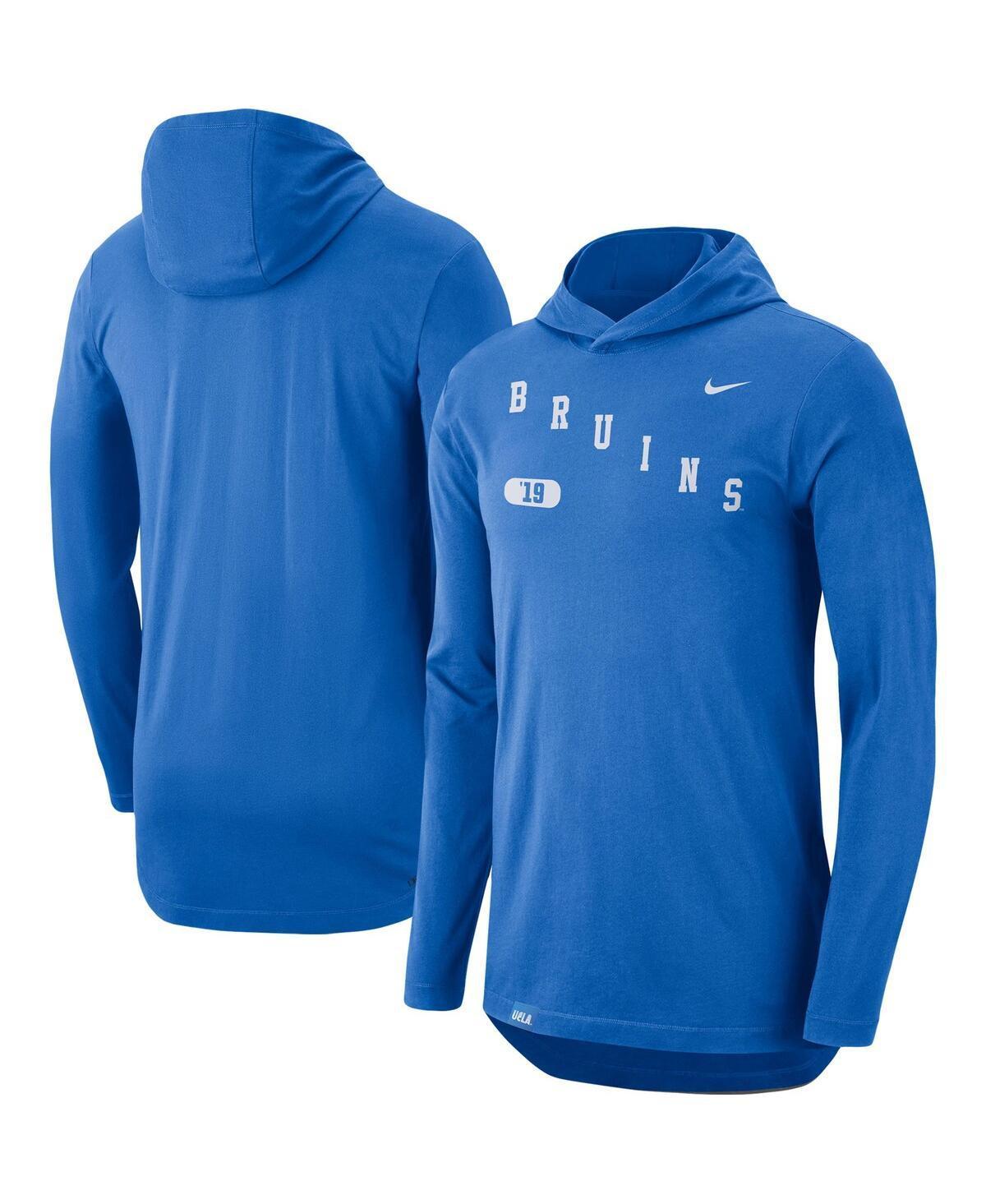 Mens Nike Blue Ucla Bruins Team Performance Long Sleeve Hoodie T-shirt Product Image