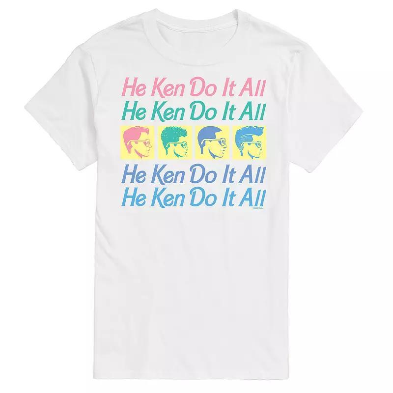 Mens Barbie He Ken Do It All Graphic Tee Product Image