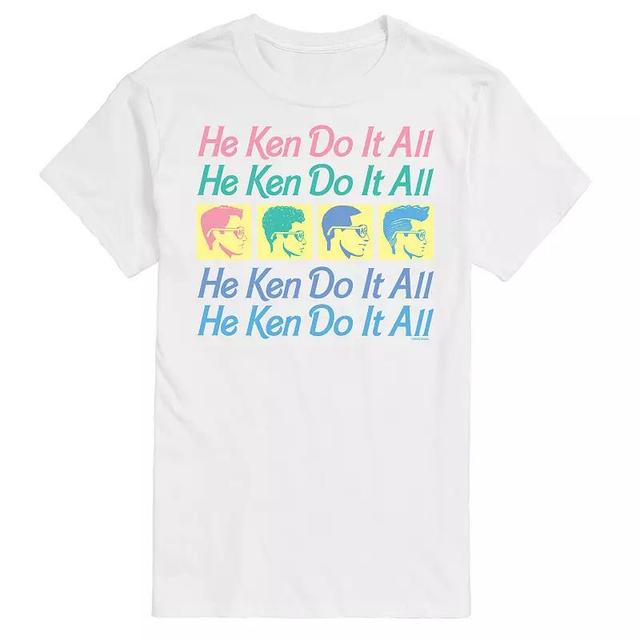 Mens Barbie He Ken Do It All Graphic Tee Product Image