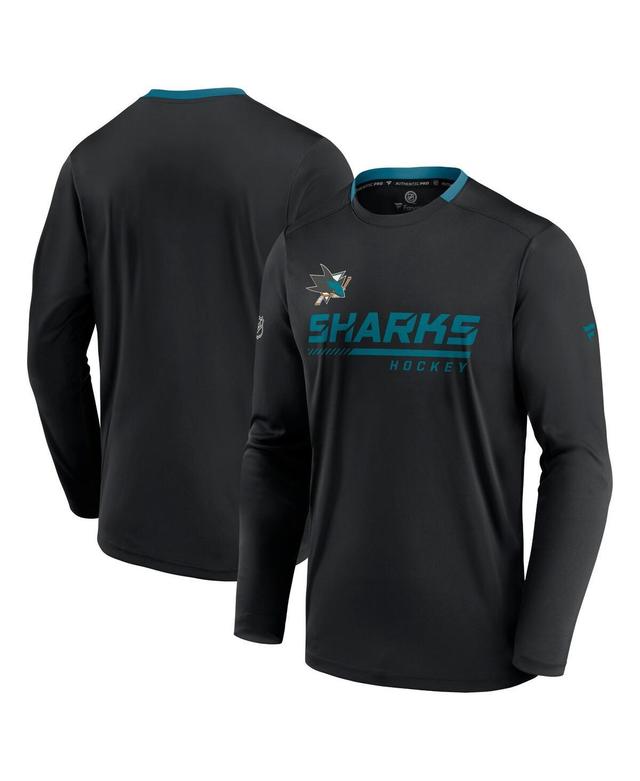 Mens Fanatics Branded Black Dallas Stars Authentic Pro Locker Room Long Sleeve T-Shirt Product Image