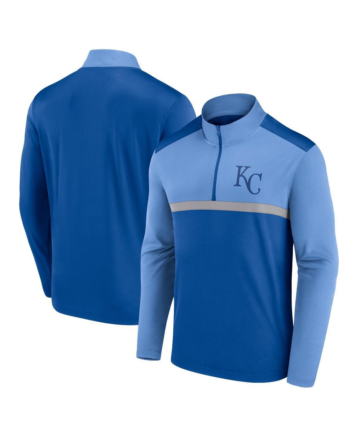 Mens Fanatics Houston Astros Unstoppable Quarter-Zip Top Blue Product Image