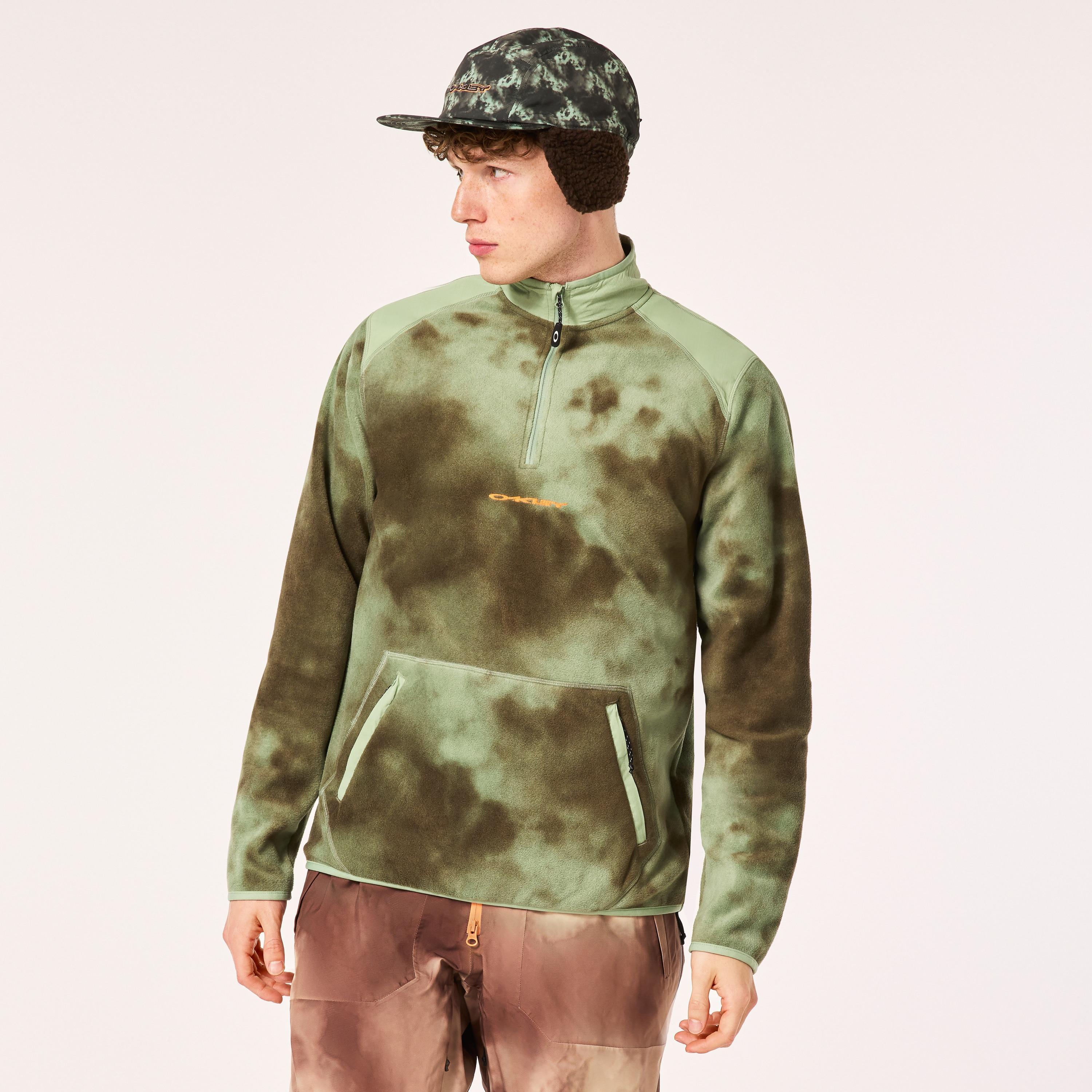 Oakley Tc Rykkinn Rc Fleece - Green Clouds Print | Oakley® Product Image