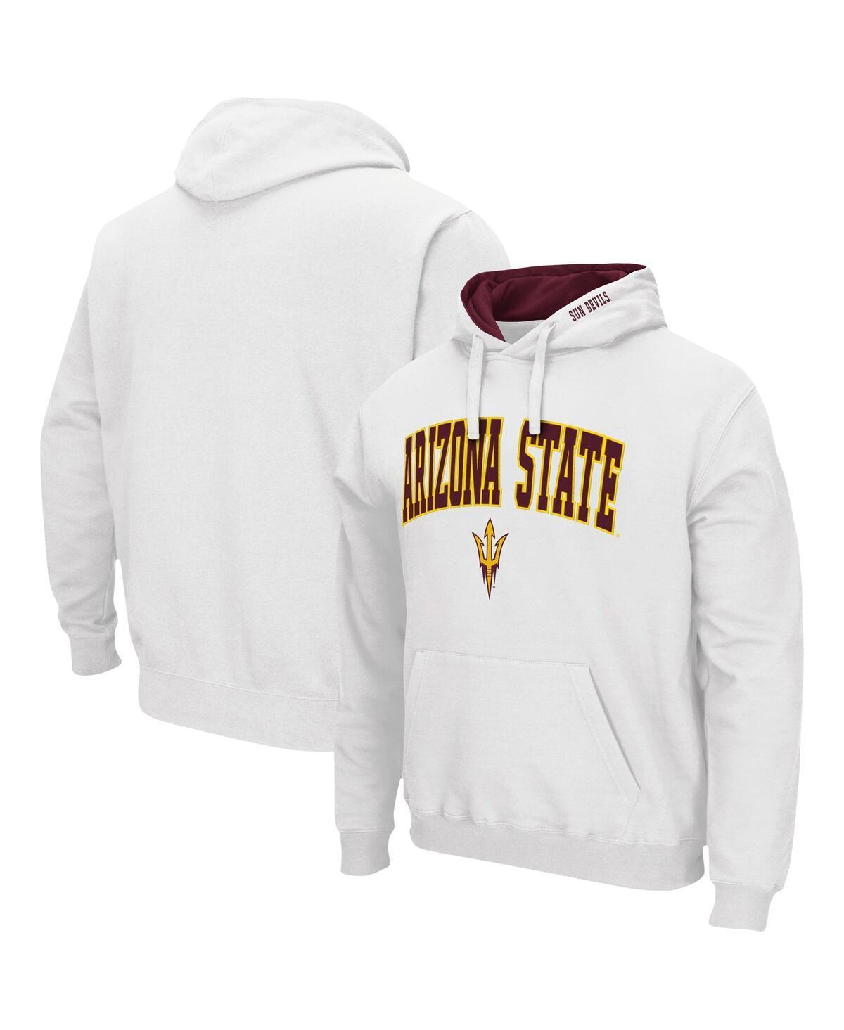 Mens Colosseum Arizona State Sun Devils Arch & Logo 3.0 Pullover Hoodie Product Image