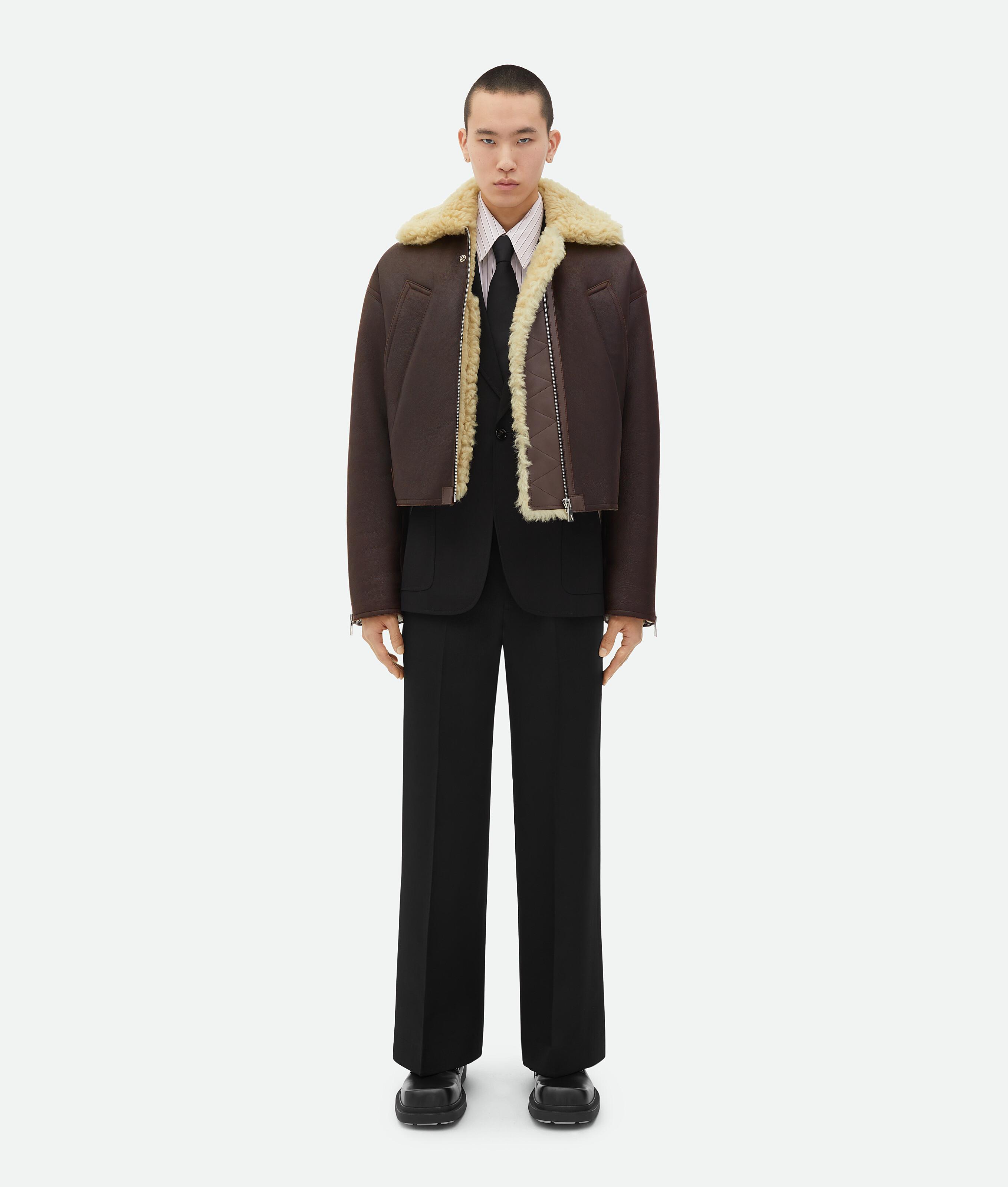 Men's Shearling Jacket in Fondant / Birch Product Image