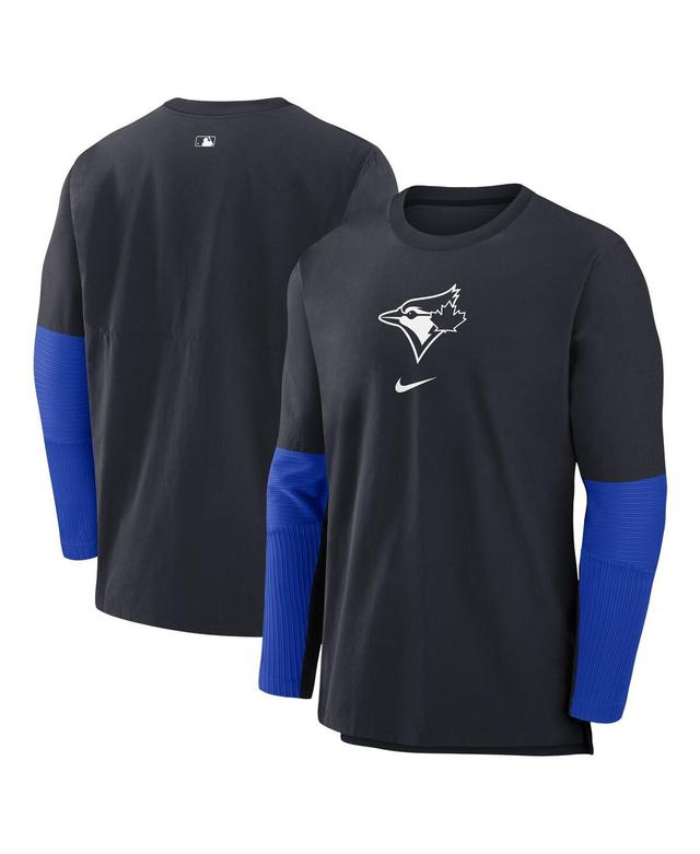 Nike Mens Black Tampa Bay Rays 2024 City Connect Authentic Collection Player Pullover Sweatshirt Product Image