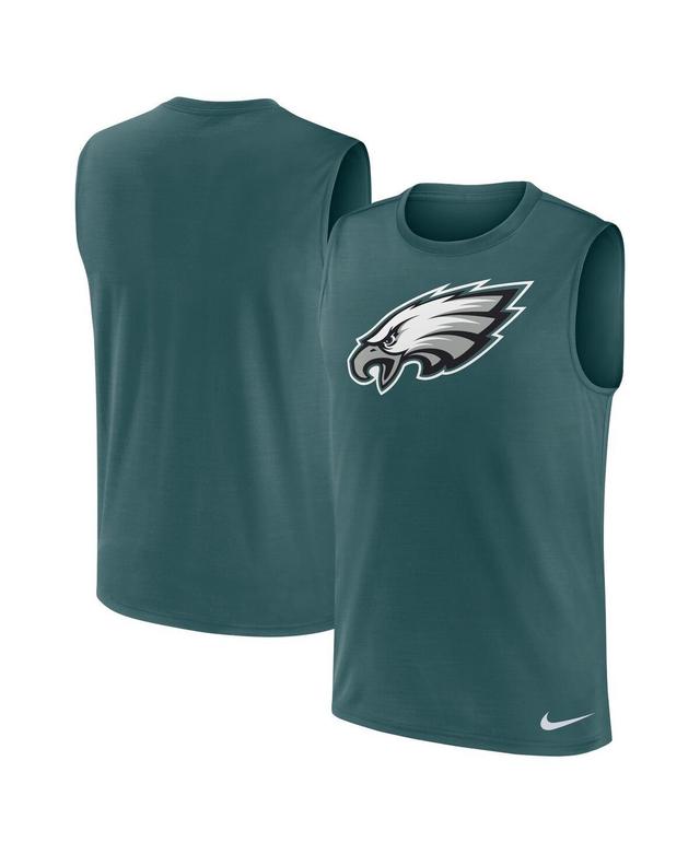 Nike Mens Midnight Green Philadelphia Eagles Blitz Legend Muscle Perform Tank Top Product Image