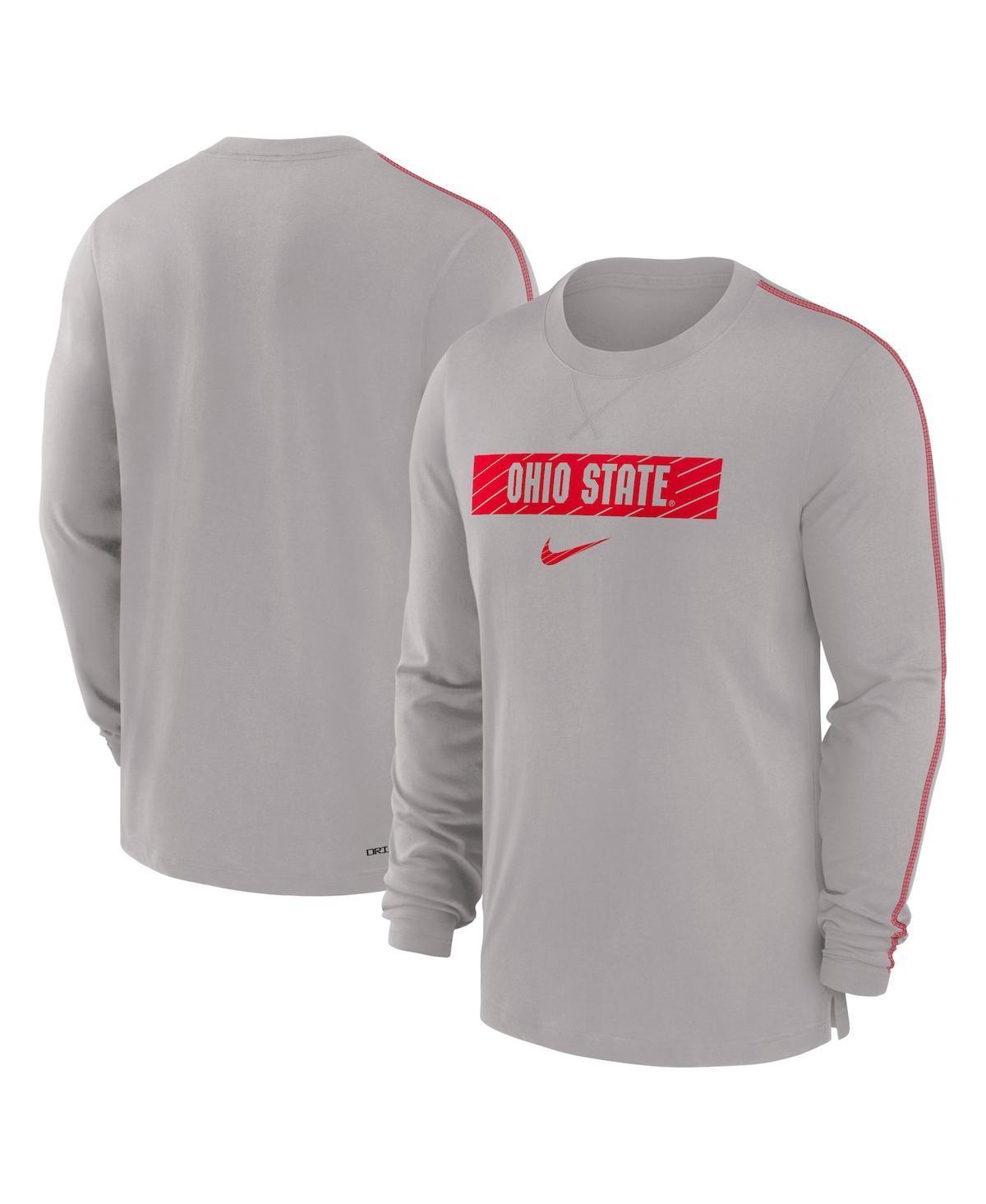 Ohio State Buckeyes Sideline Player Nike Men's Dri-FIT College T-Shirt Product Image