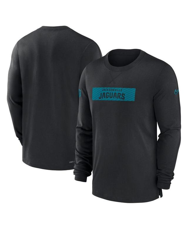 Nike Mens Black Pittsburgh Steelers Sideline Player Performance Long Sleeve T-Shirt Product Image