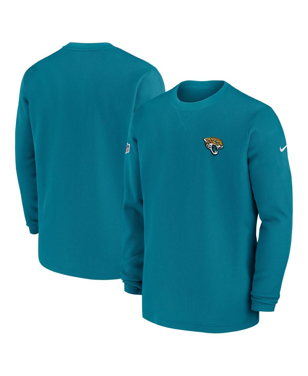 Mens Nike Teal Jacksonville Jaguars 2023 Sideline Long Sleeve Performance T-Shirt Product Image