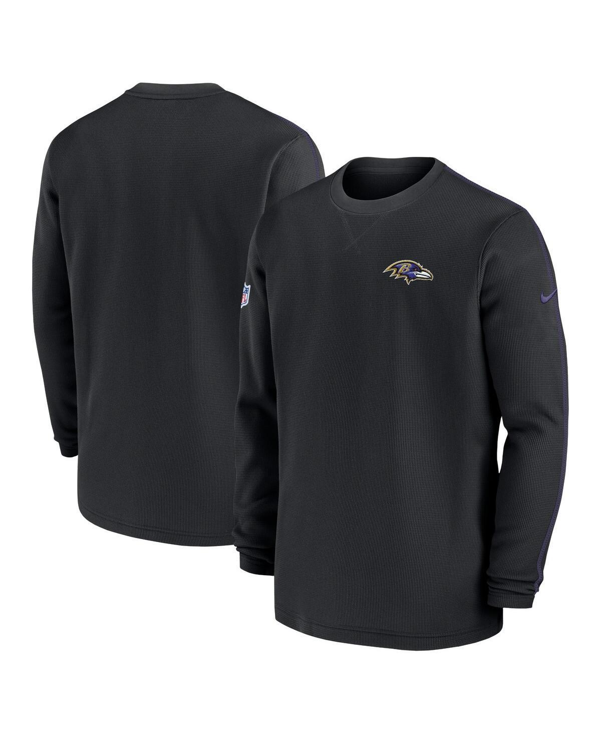 Nike Mens Charcoal Dallas Cowboys 2024/25 Sideline Coach Long Sleeve Top Product Image