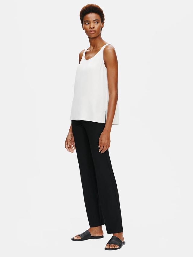 EILEEN FISHER System Silk Georgette Crepe Tankfemale Product Image