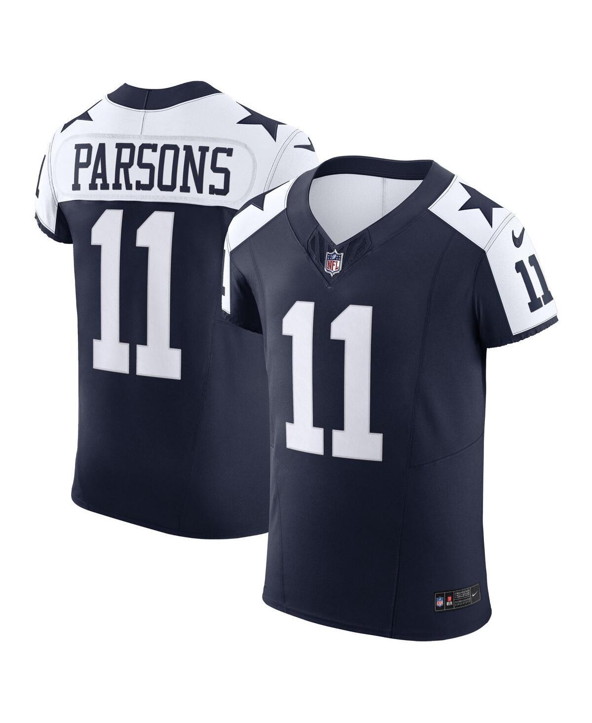 Mens Nike Micah Parsons Dallas Cowboys Alternate Vapor F.U.S.E. Elite Jersey Blue Product Image