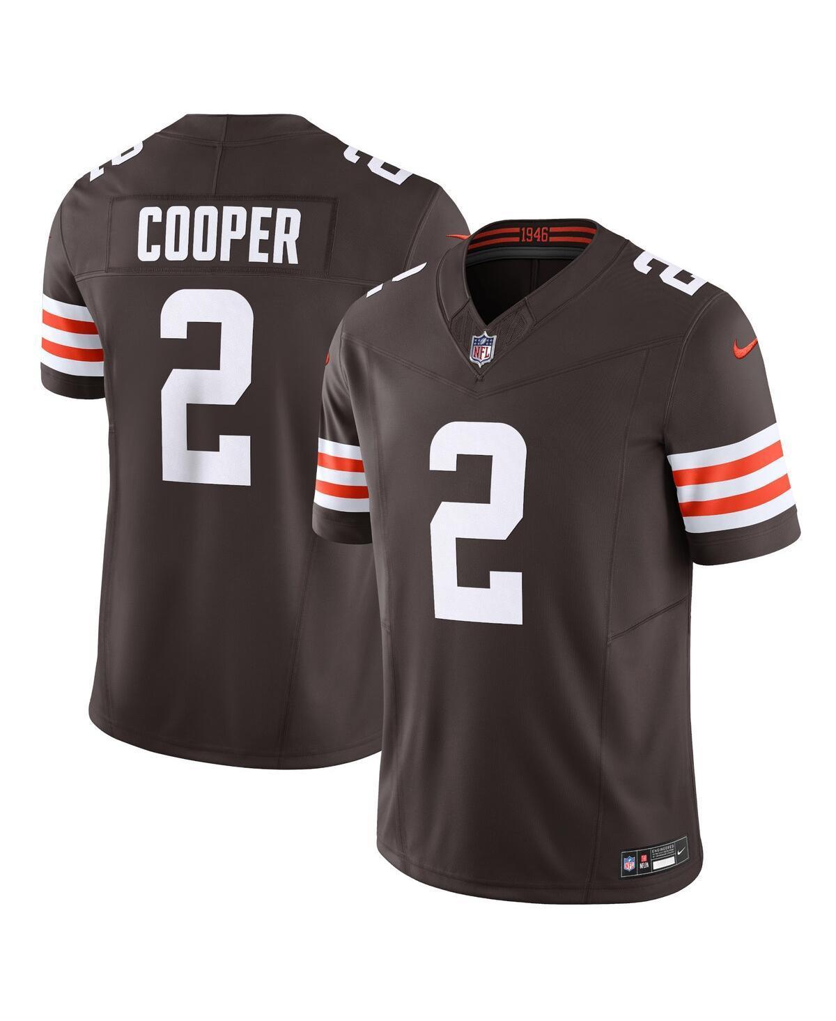 Mens Nike Amari Cooper Brown Cleveland Browns Vapor F.u.s.e. Limited Jersey - Brown Product Image