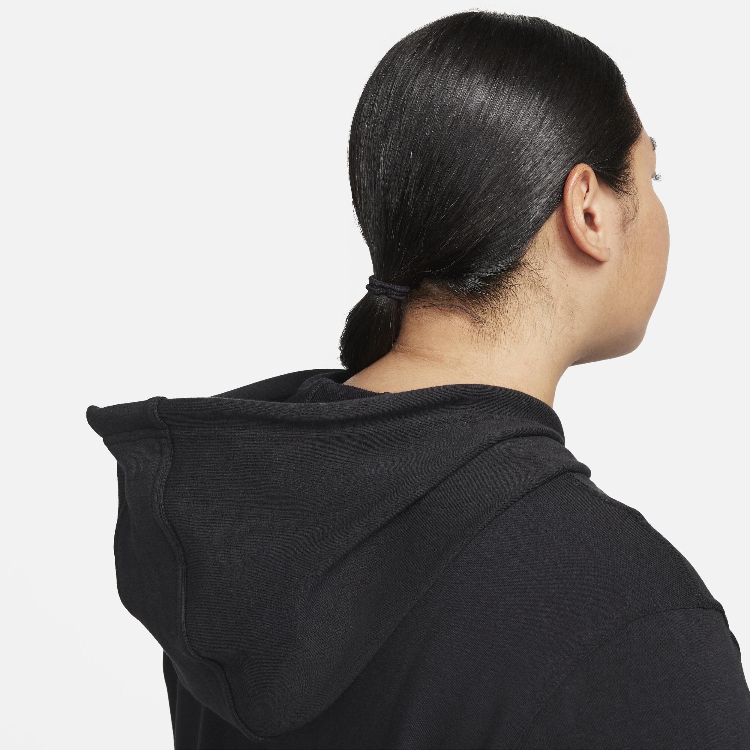 Nike Womens Dri-FIT One Full-Zip French Terry Hoodie (Plus Size) Product Image