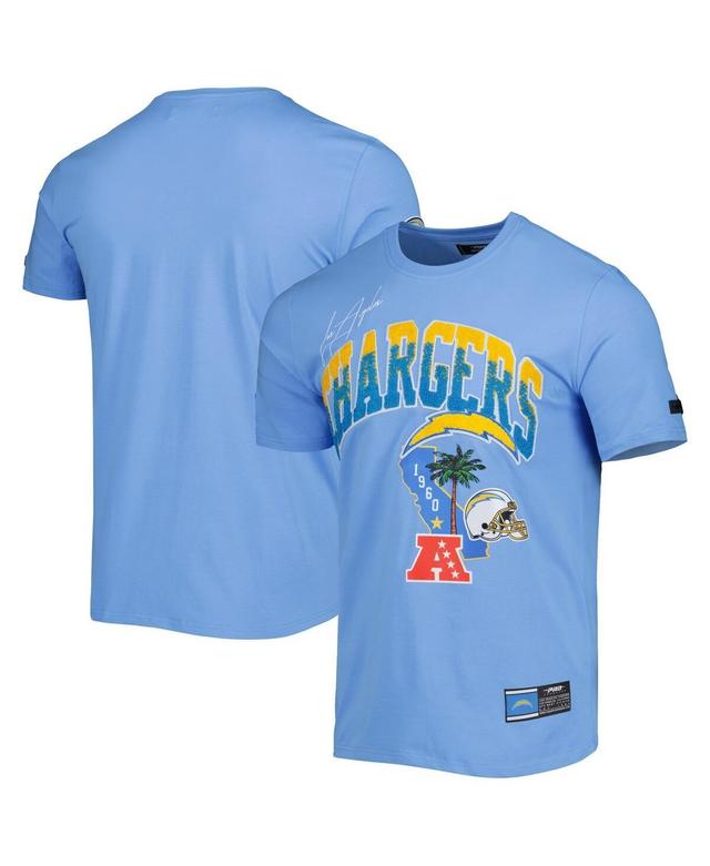 Mens Pro Standard Powder Blue Los Angeles Chargers Hometown Collection T-shirt Product Image