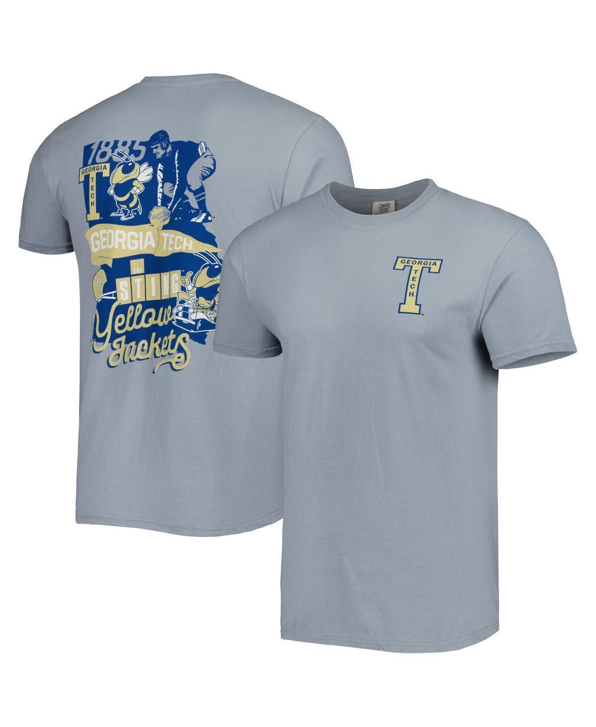 Mens Graphite Georgia Tech Yellow Jackets Vault State Comfort T-shirt Product Image