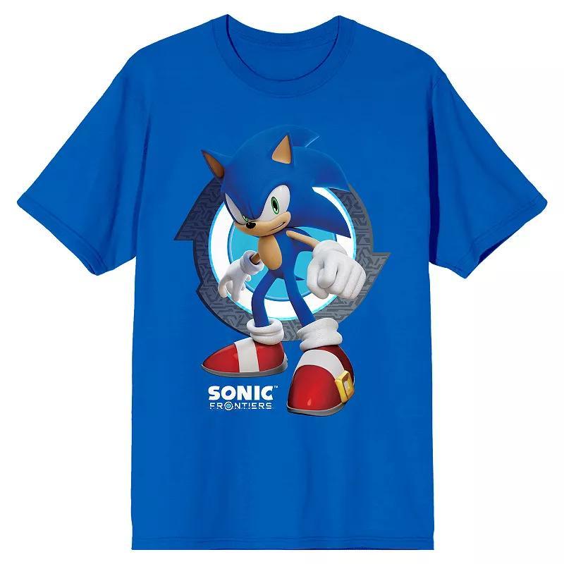 Mens Sonic Frontiers Videogame Graphic Tee Product Image