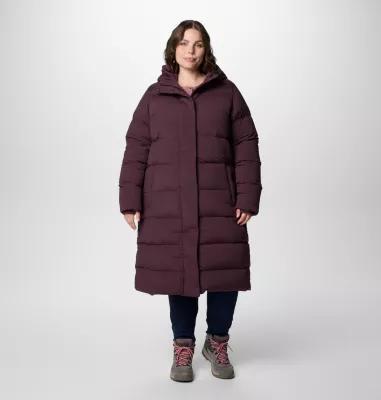 Columbia Womens Boundless Days Long Down Jacket - Plus Size- Product Image