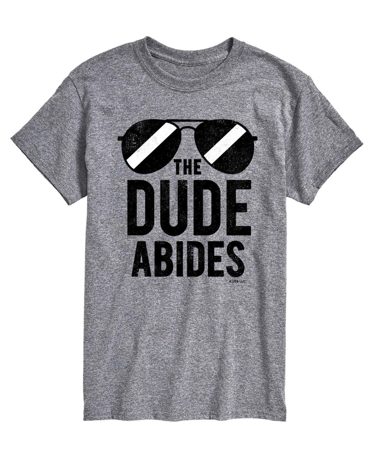 Mens The Big Lebowski Dude Abides T-shirt Product Image