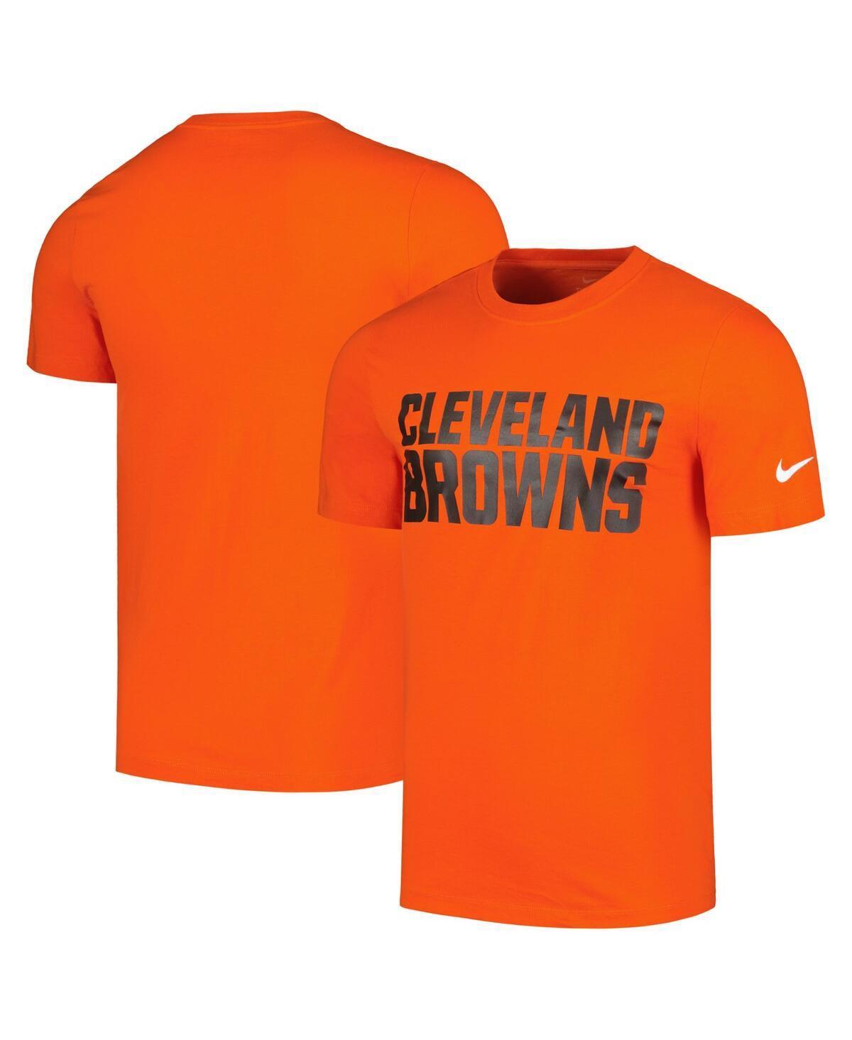 Mens Nike Cleveland Browns Primetime Wordmark Essential T-Shirt Product Image