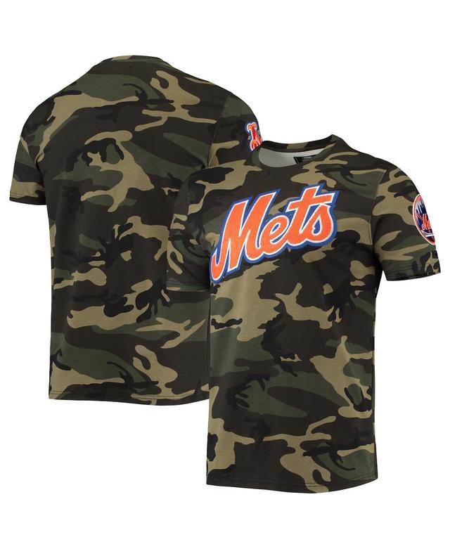 Mens Pro Standard Camo New York Mets Team T-shirt Product Image