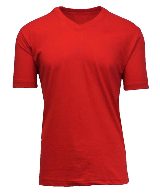 Blue Ice Mens Short Sleeve V-Neck T-shirt Product Image