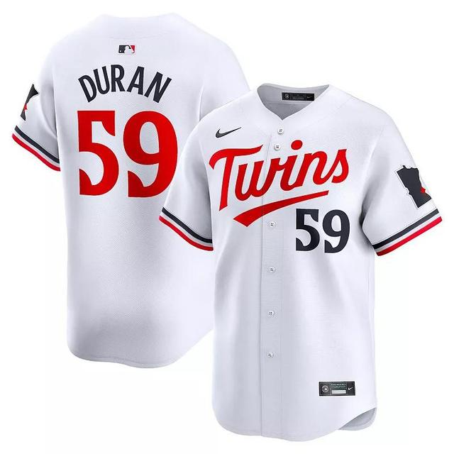 Mens Nike Jhoan Duran Minnesota Twins Home Limited Player Jersey Product Image