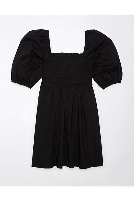 AE Puff Sleeve Babydoll Mini Dress Women's Product Image