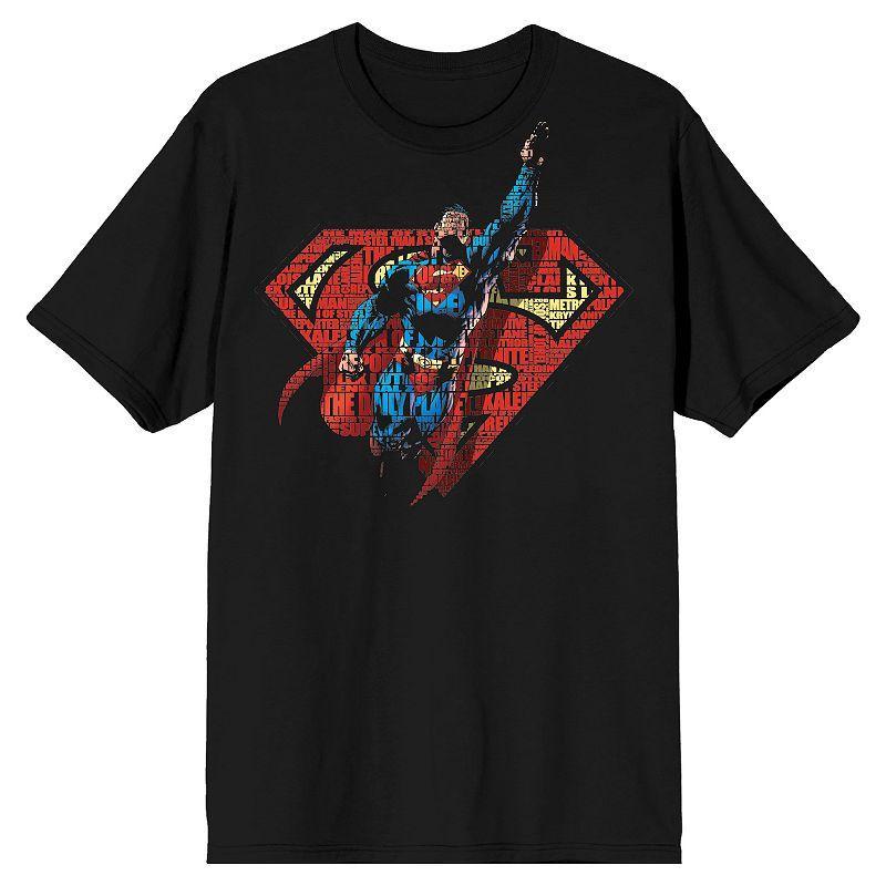 Mens DC Comics Superman Flying S Tee Product Image