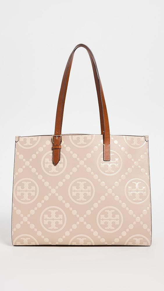 Tory Burch Contrast Embossed Tote | Shopbop Product Image