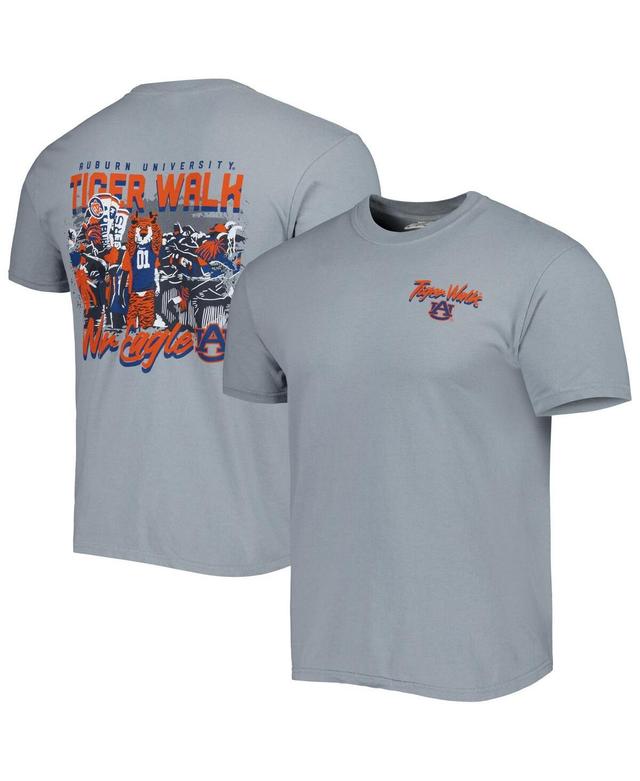 Image One Mens Charcoal Auburn Tigers Hyperlocal T-Shirt Product Image