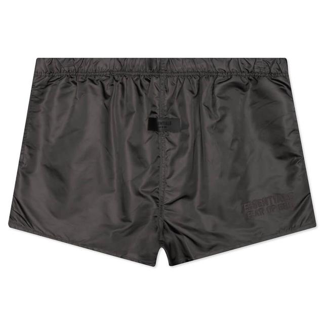 Essentials Running Short - Off-Black Male Product Image