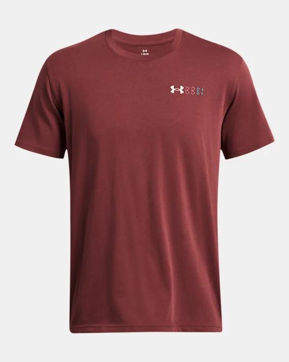 Men's UA Heavyweight Left Chest Logo Repeat Short Sleeve Product Image