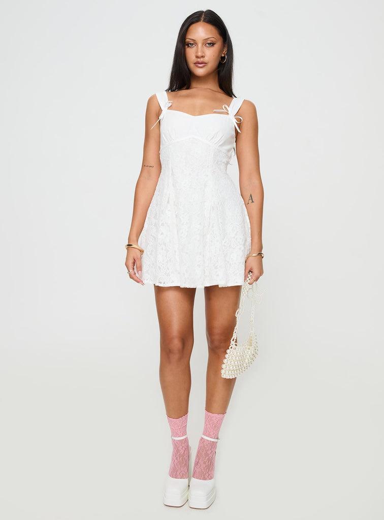 Tadea Mini Dress White Product Image