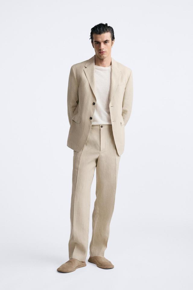 SUIT JACKET IN 100% LINEN Product Image