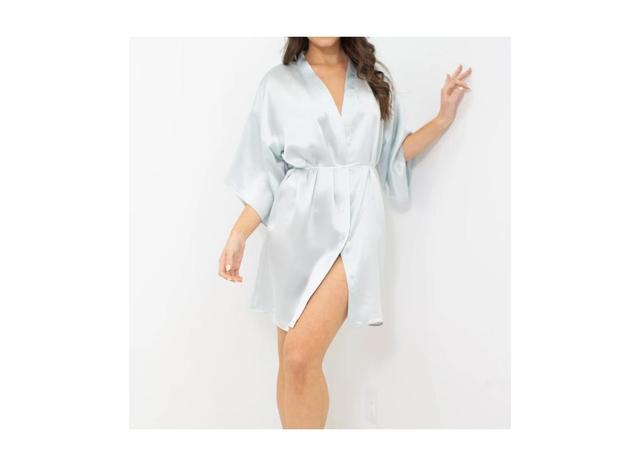 Womens Silk Robe - Short - Silk Collection Product Image