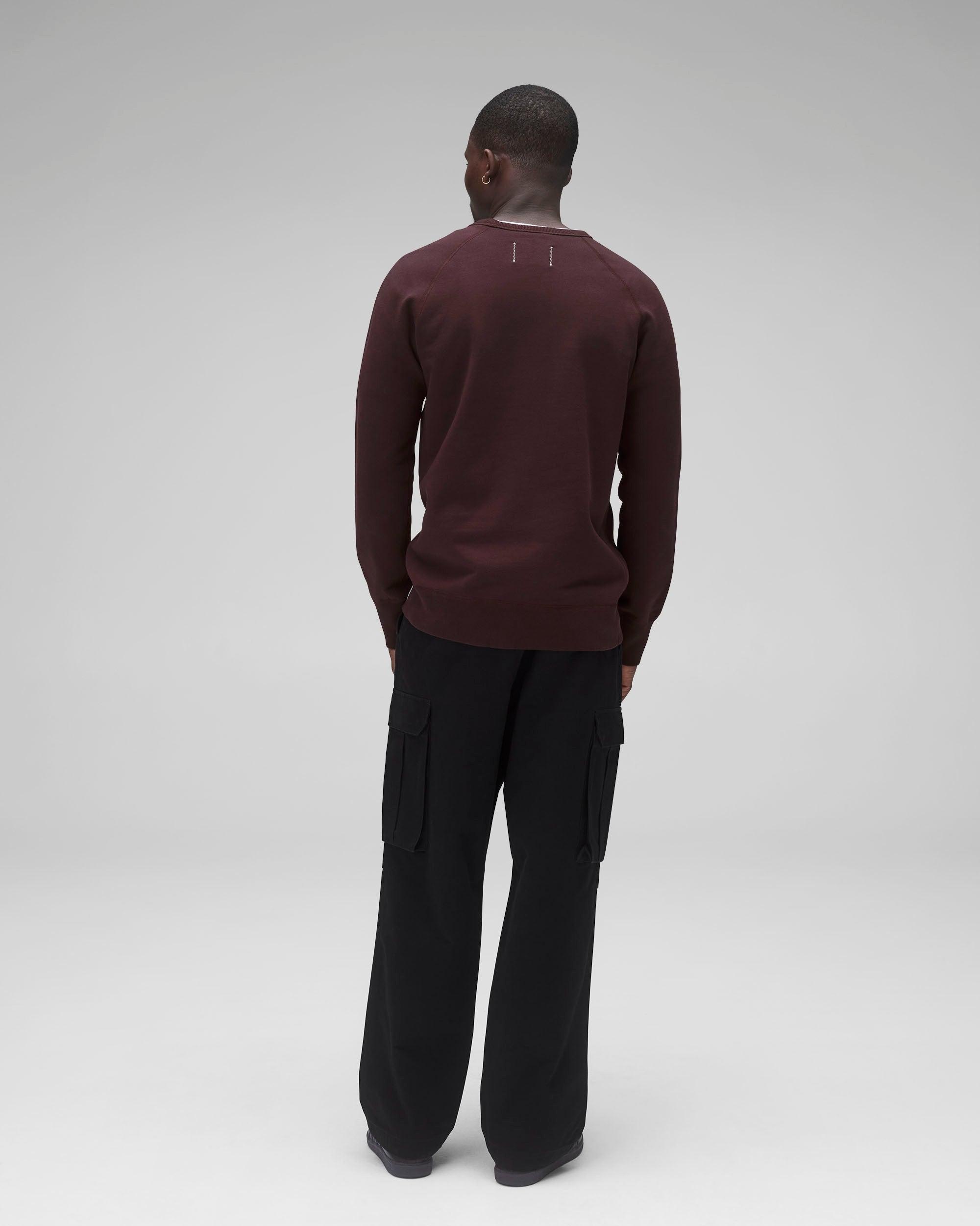 Midweight Terry Slim Crewneck Male Product Image