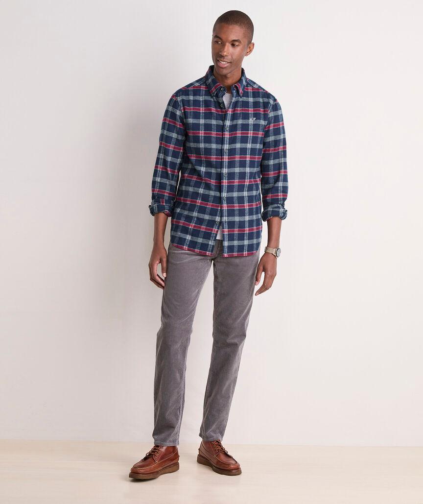 Vineyard Flannel Plaid Shirt Product Image