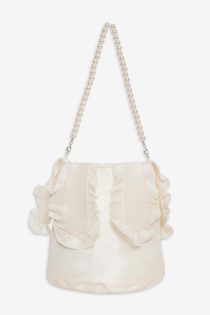 Cleopatra Bridal Pouch Purse — Ivory Product Image