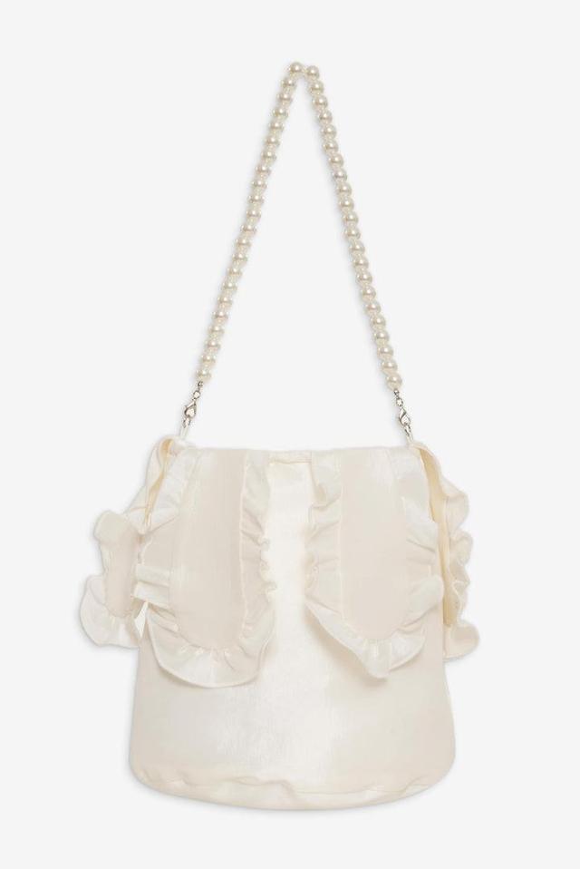 Cleopatra Bridal Pouch Purse — Ivory Product Image