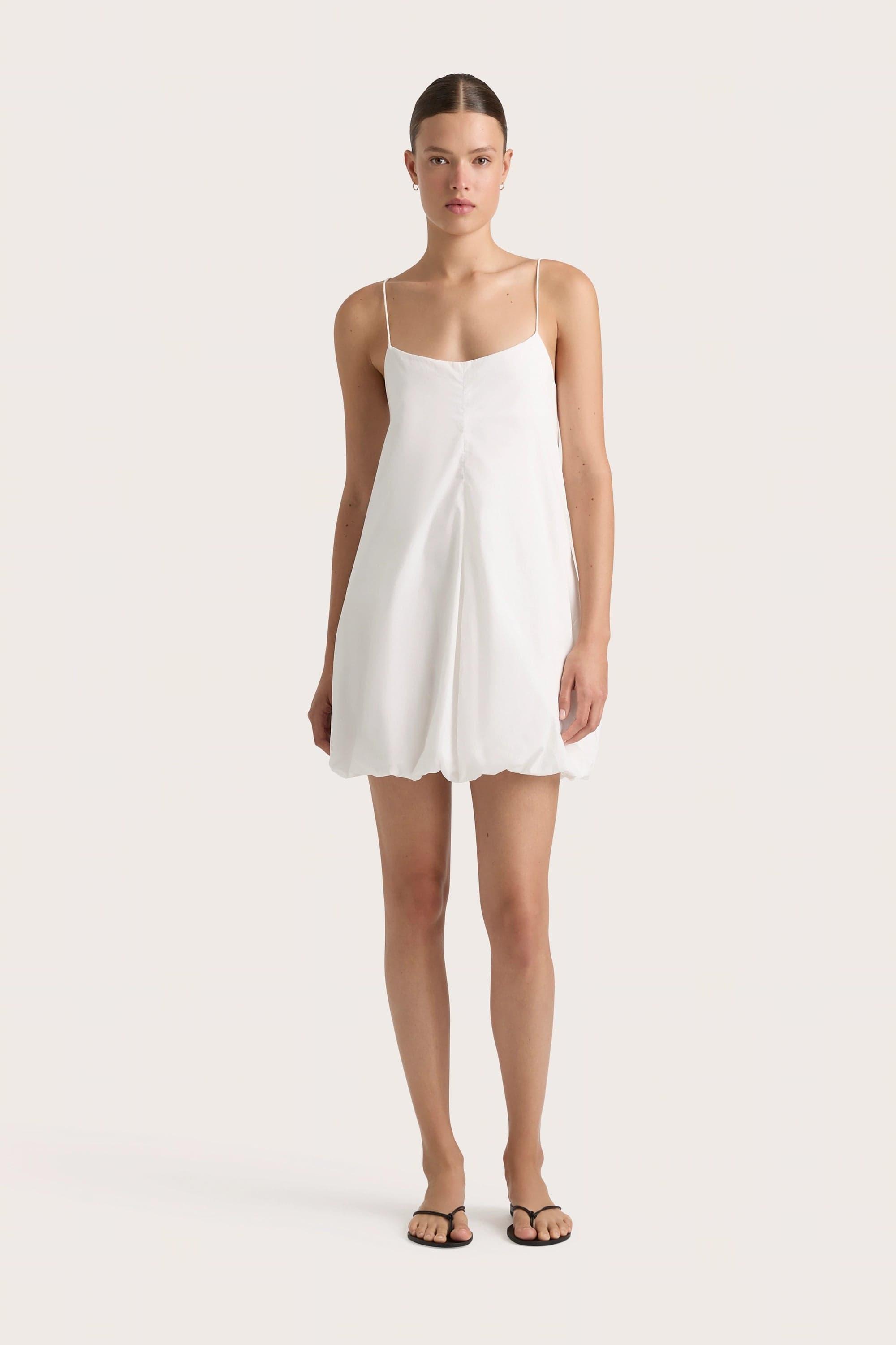 Anais Mini Dress White Product Image